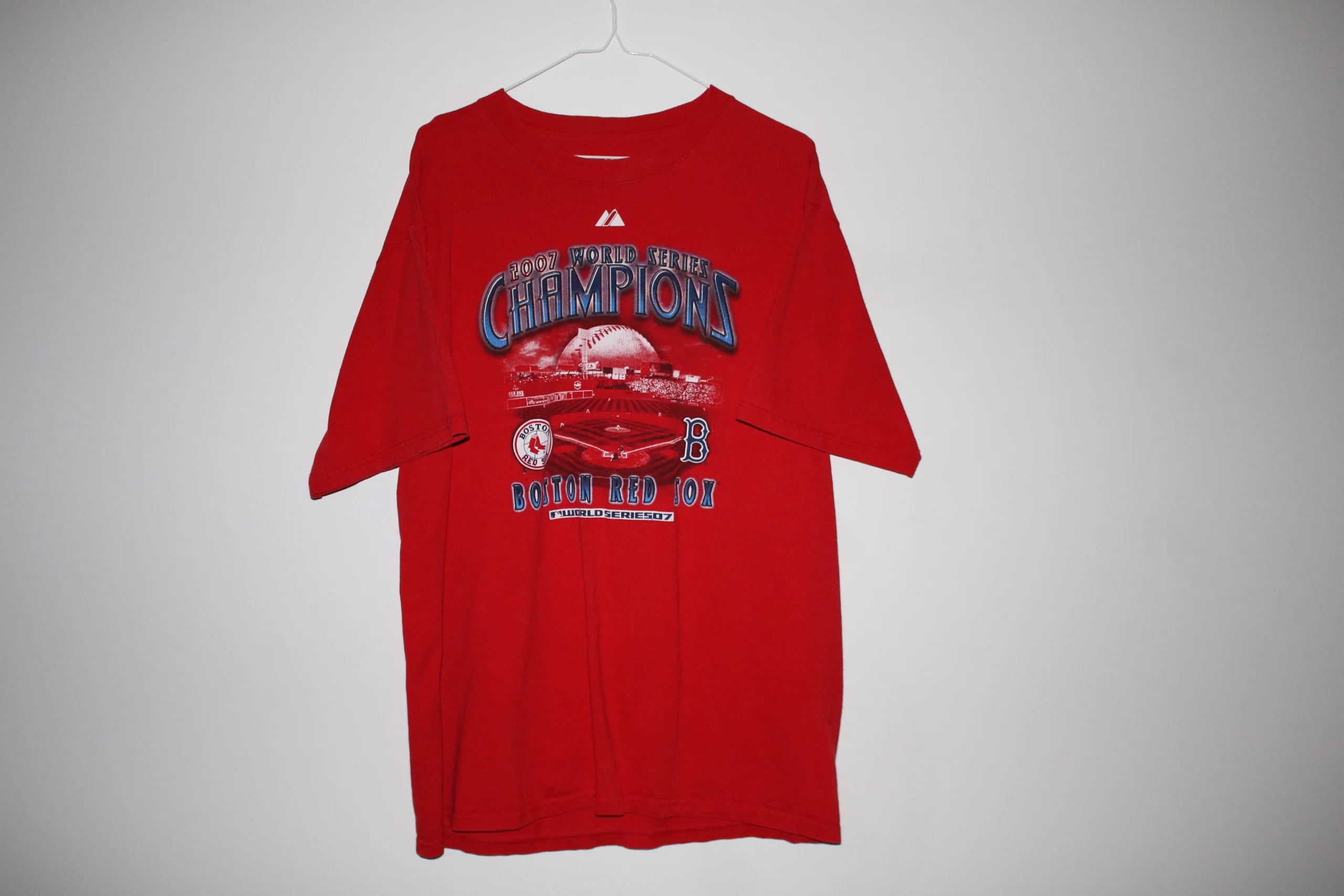 t-shirt vintage années 00 Boston Red Sox 2007 American League